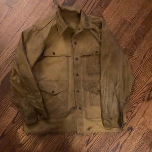Filson wax cotton mackinaw cruiser - large